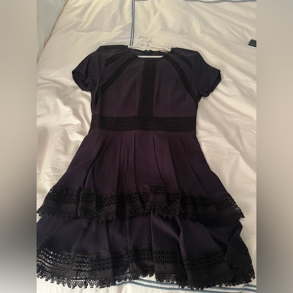 Maje Black Mini Dress